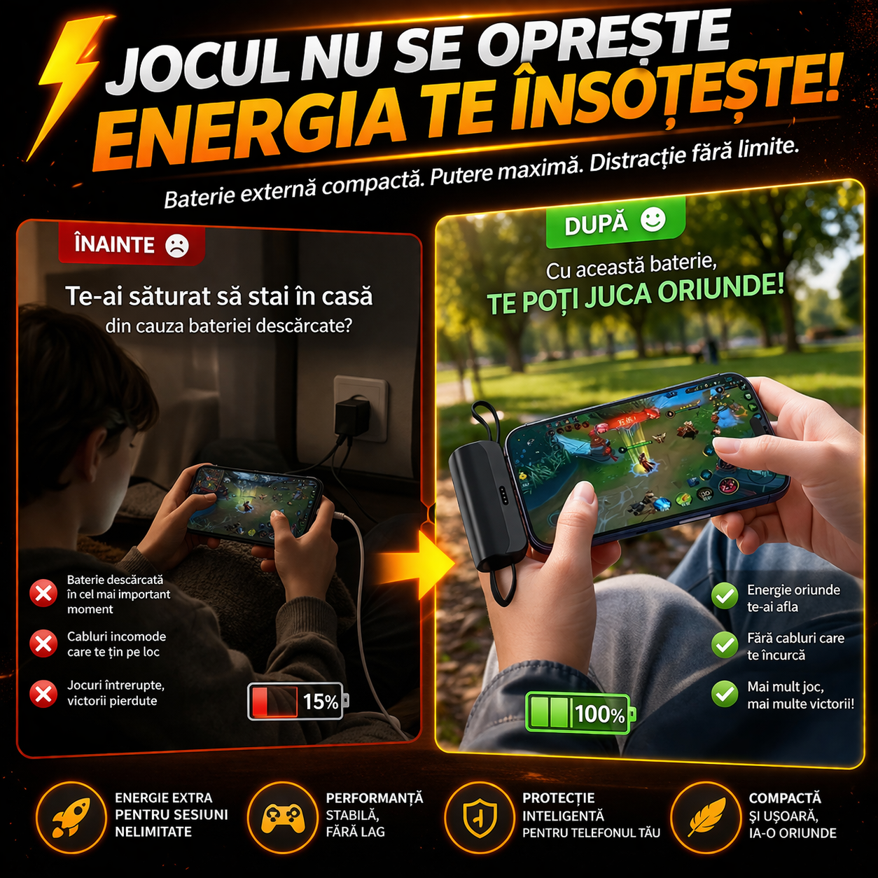 Mini Încărcător Instant